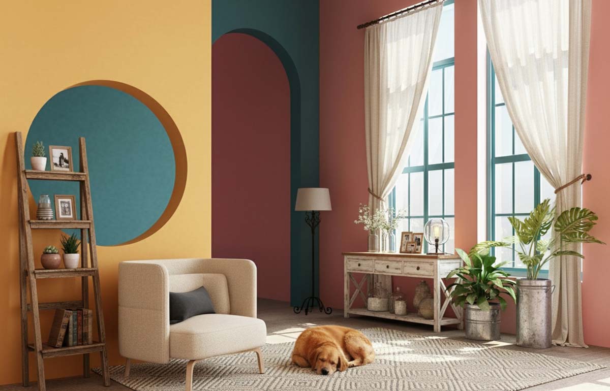 After virtual staging